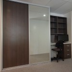 Desk and Wardrobe
