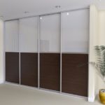 White Glass Formex Wardrobe